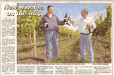 New wineries on the map