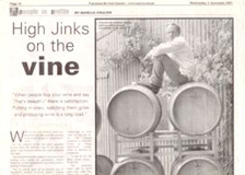 High Jinks on the vine